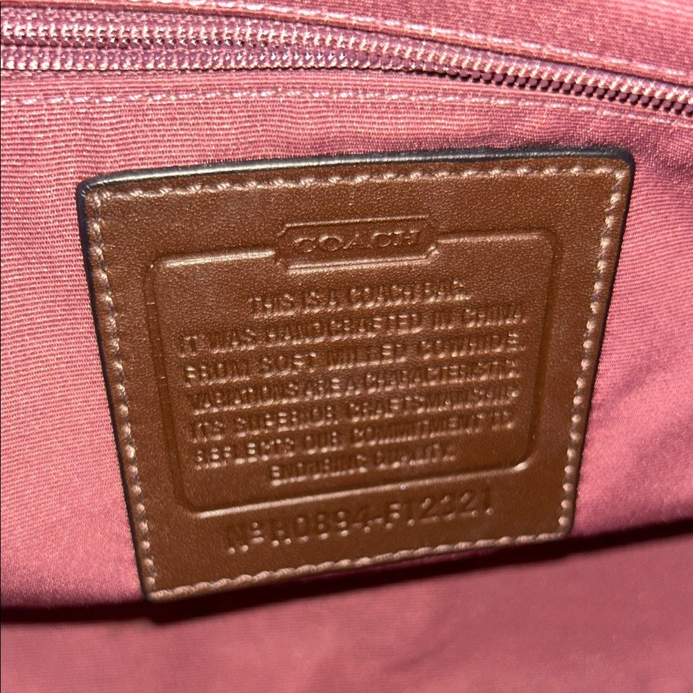 Coach Dark Brown Crossbody Bag - Picture 7 of 7